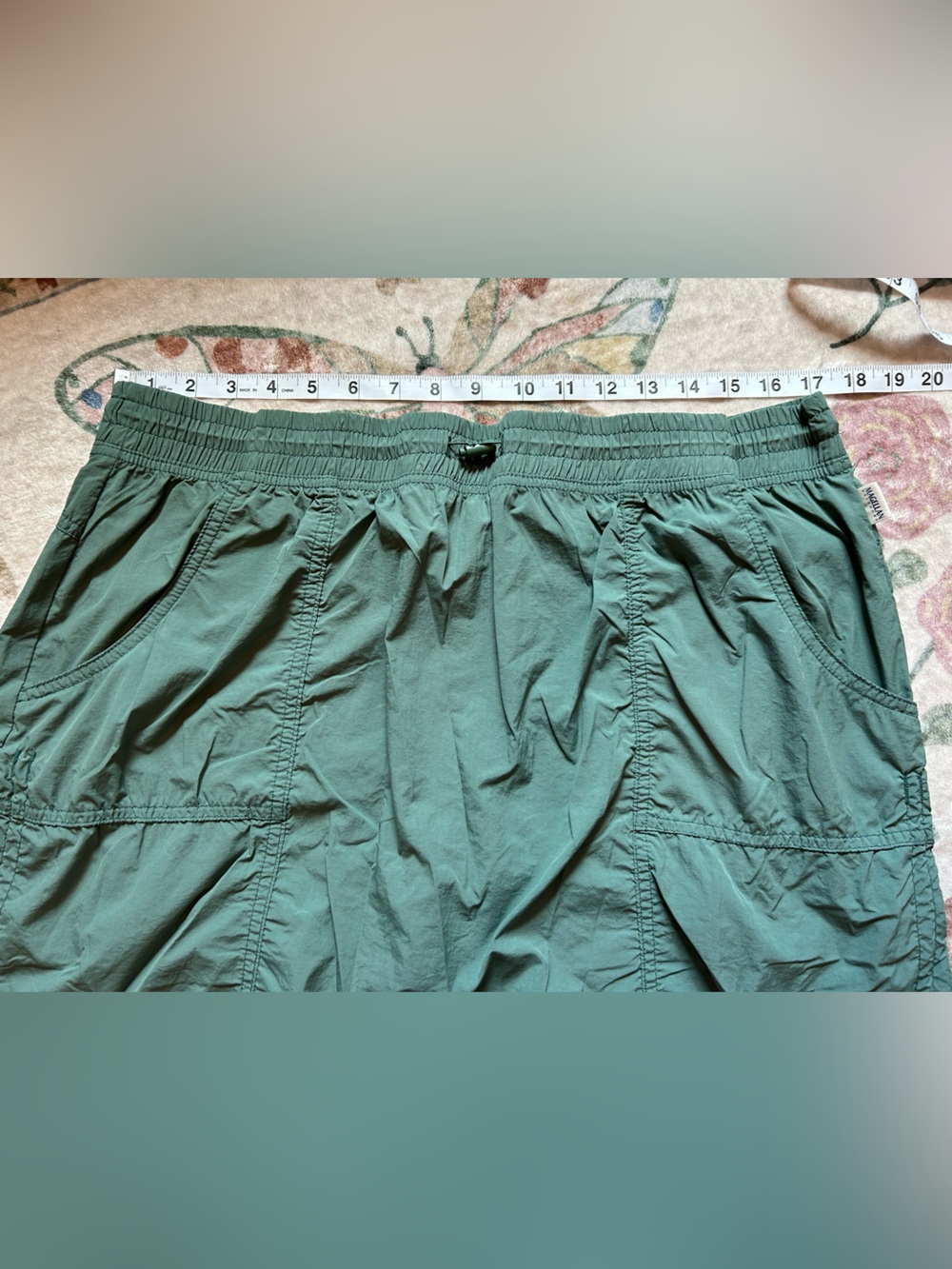 Magellan Classic Fit Forest Green Skirt with Shorts Underneath - Picture 4 of 6